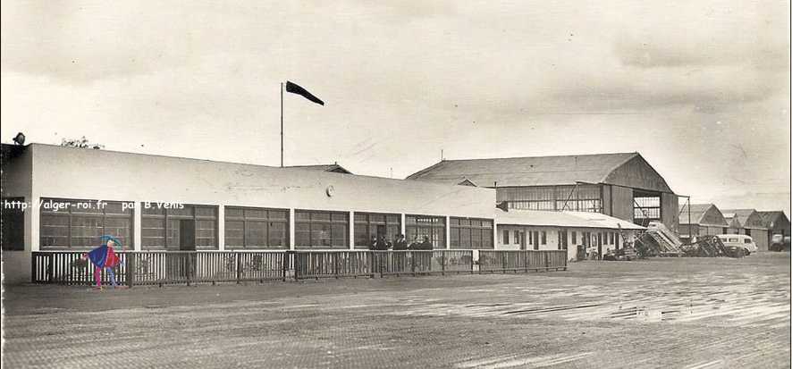 l'aérodrome de Maison-Blanche,aero port,aeroport,avant  le nouveau