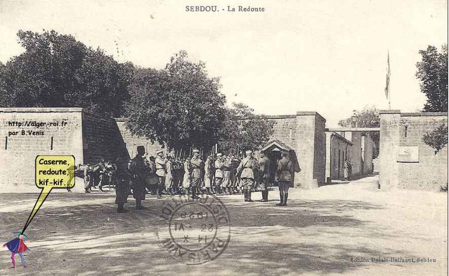 La redoute puis la caserne.